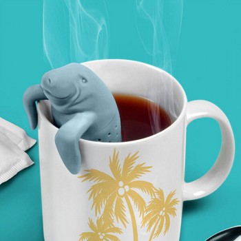 Filtro para Chá em Forma de Leão Marinho